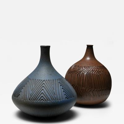 Pair of Italian 50s Ceramic Vases