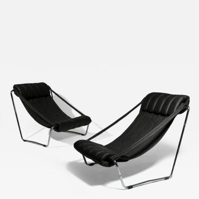 Pair of Italian 70s Lounge Chairs by Corsini Wiskemann for Cinova