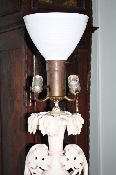 Pair of Italian Alabaster Lamps