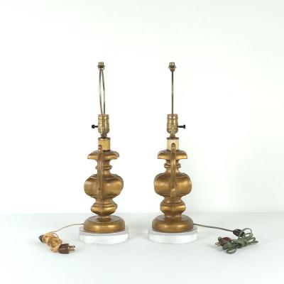 Pair of Italian Antique Urns Mounted as Lamps