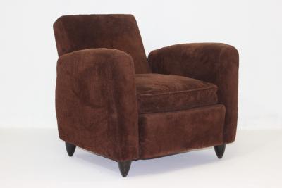 Pair of Italian Art Deco Armchairs 1930 Italy