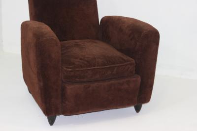 Pair of Italian Art Deco Armchairs 1930 Italy