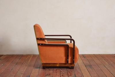 Pair of Italian Art Deco Armchairs