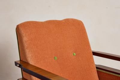 Pair of Italian Art Deco Armchairs