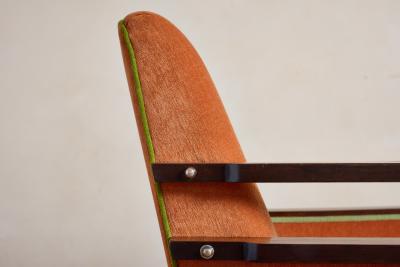 Pair of Italian Art Deco Armchairs