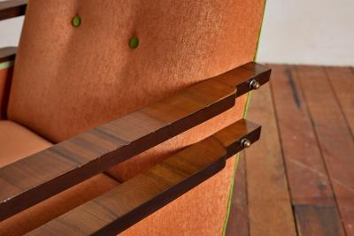 Pair of Italian Art Deco Armchairs