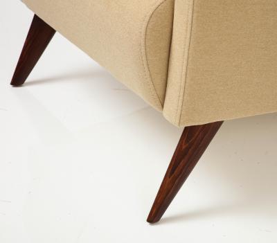 Pair of Italian Art Deco Lounge Chairs circa 1940