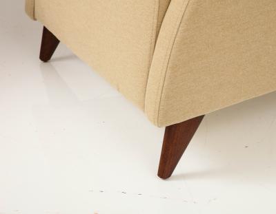 Pair of Italian Art Deco Lounge Chairs circa 1940