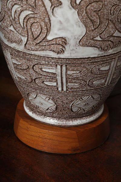 Pair of Italian Ceramic Lamps