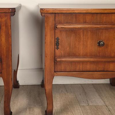 Pair of Italian Cherry Nightstands