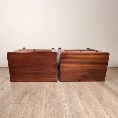 Pair of Italian Cherry Nightstands