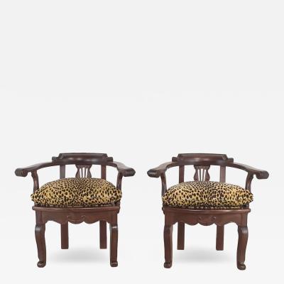Pair of Italian Childs Armchairs circa 1920