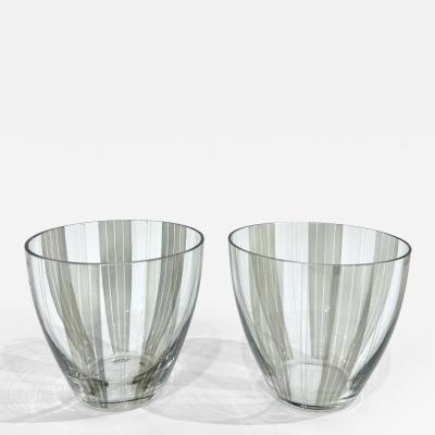Pair of Italian Cocktail Glasses