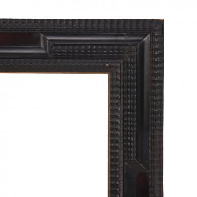 Pair of Italian Ebonized Frames in the Dutch Style C 1940