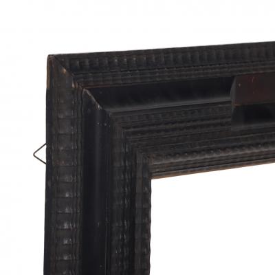 Pair of Italian Ebonized Frames in the Dutch Style C 1940
