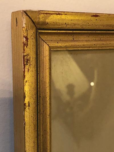 Pair of Italian Engravings Signed Gio Ma Calsini in Gilt Frames