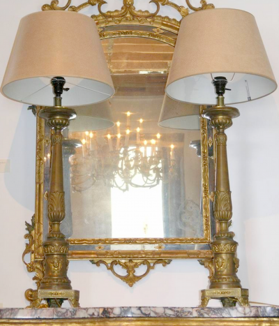 Pair of Italian Lamps Circa 1910