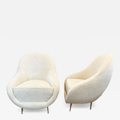 Pair of Italian Lounge Chairs