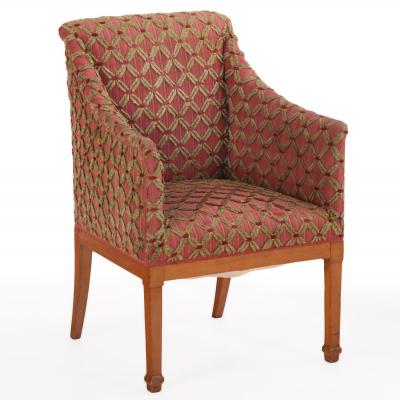 Pair of Italian Maple Armchairs C 1940