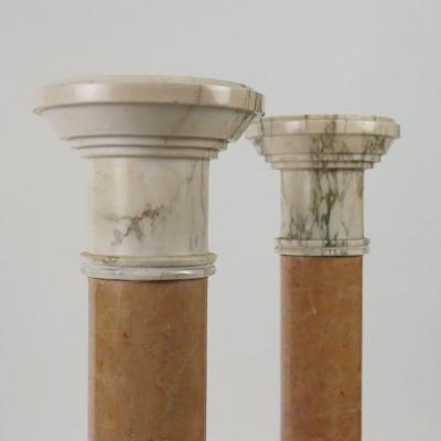 Pair of Italian Marble columns