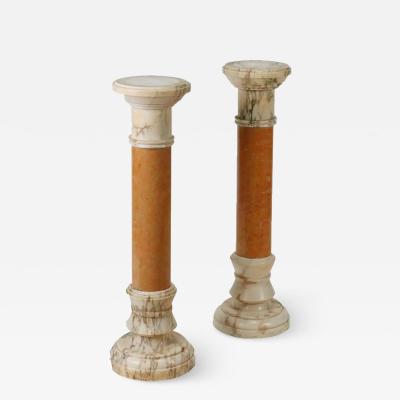 Pair of Italian Marble columns