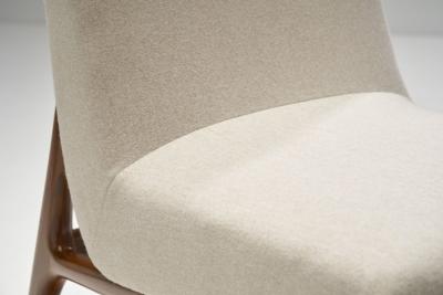 Pair of Italian Mid Century Geometric Lounge Chairs Italy ca 1950s