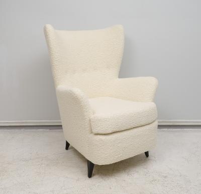 Pair of Italian Mid Century Modern Lounge Chairs