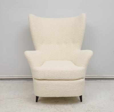 Pair of Italian Mid Century Modern Lounge Chairs