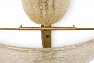 Pair of Italian Mid Century Murano Wall Sconces