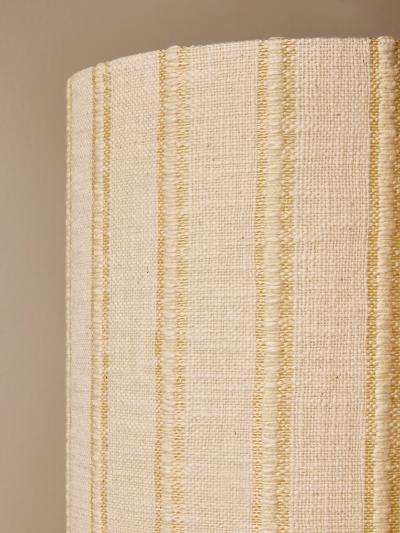 Pair of Italian Modern Ceramic Table Lamps in Turquoise White and Brown Glaze