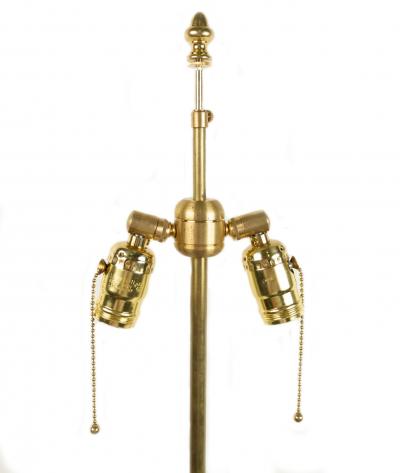 Pair of Italian Murano Amethyst Glass Table Lamps