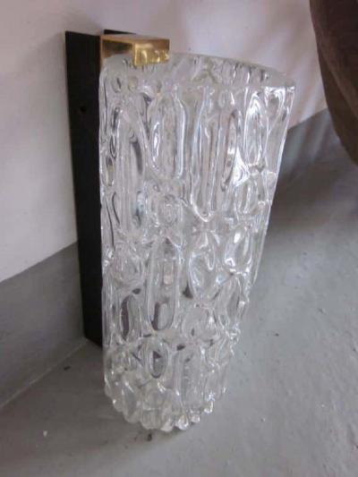 Pair of Italian Murano Glass Sconces