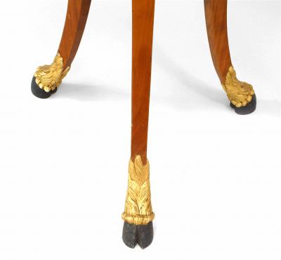 Pair of Italian Neo Classic Fruitwood Pedestals