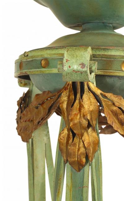 Pair of Italian Neoclassic Style Brazier Lamps