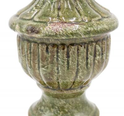 Pair of Italian Neoclassic Style Terra Cotta Ornaments
