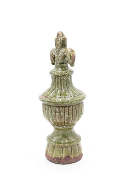 Pair of Italian Neoclassic Style Terra Cotta Ornaments
