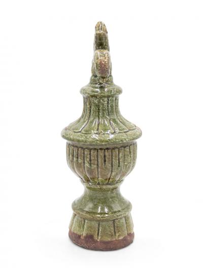 Pair of Italian Neoclassic Style Terra Cotta Ornaments