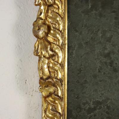 Pair of Italian Neoclassical Giltwood Mirrors Circa 1780