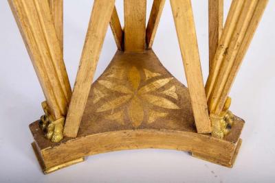 Pair of Italian Neoclassical Gu ridons or Side Tables Tuscany 1830