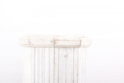 Pair of Italian Oak Pedestals from the Beginning of the 20th Century