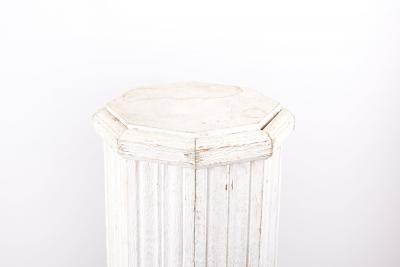 Pair of Italian Oak Pedestals from the Beginning of the 20th Century