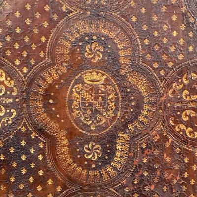 Pair of Italian Oversized Carved Baroque Style Thrones circa 1860