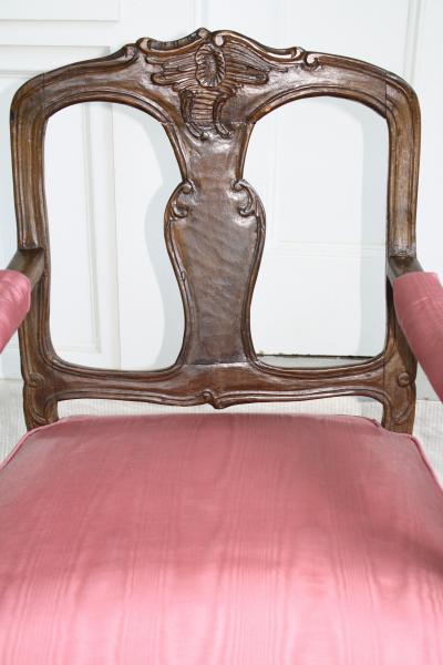 Pair of Italian Poltrone Piedmontese Armchairs