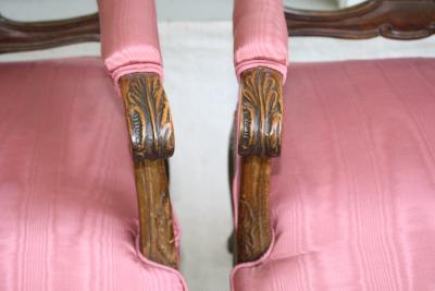 Pair of Italian Poltrone Piedmontese Armchairs