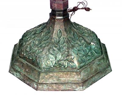 Pair of Italian Renaissance Style Bronze Floor Torchieres