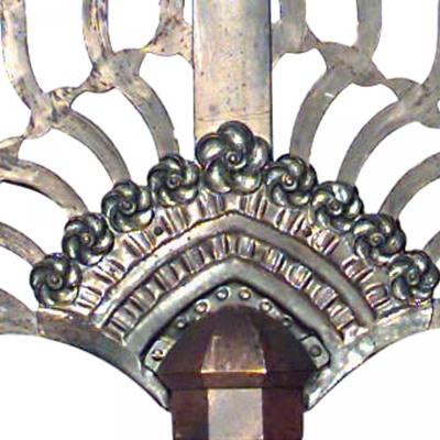 Pair of Italian Renaissance Style Bronze Floor Torchieres