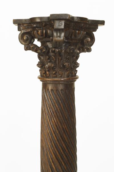 Pair of Italian Renaissance Walnut Pedestals