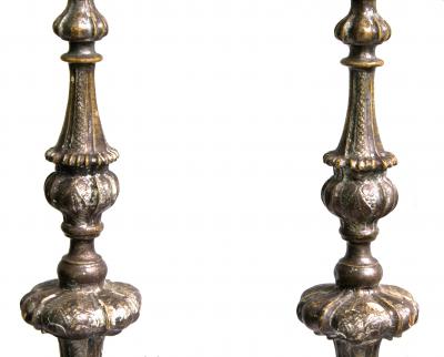 Pair of Italian Roccoco Prickets