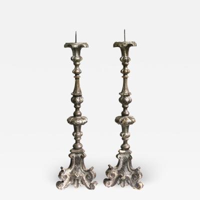 Pair of Italian Roccoco Prickets