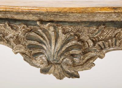 Pair of Italian Rococo Console Tables